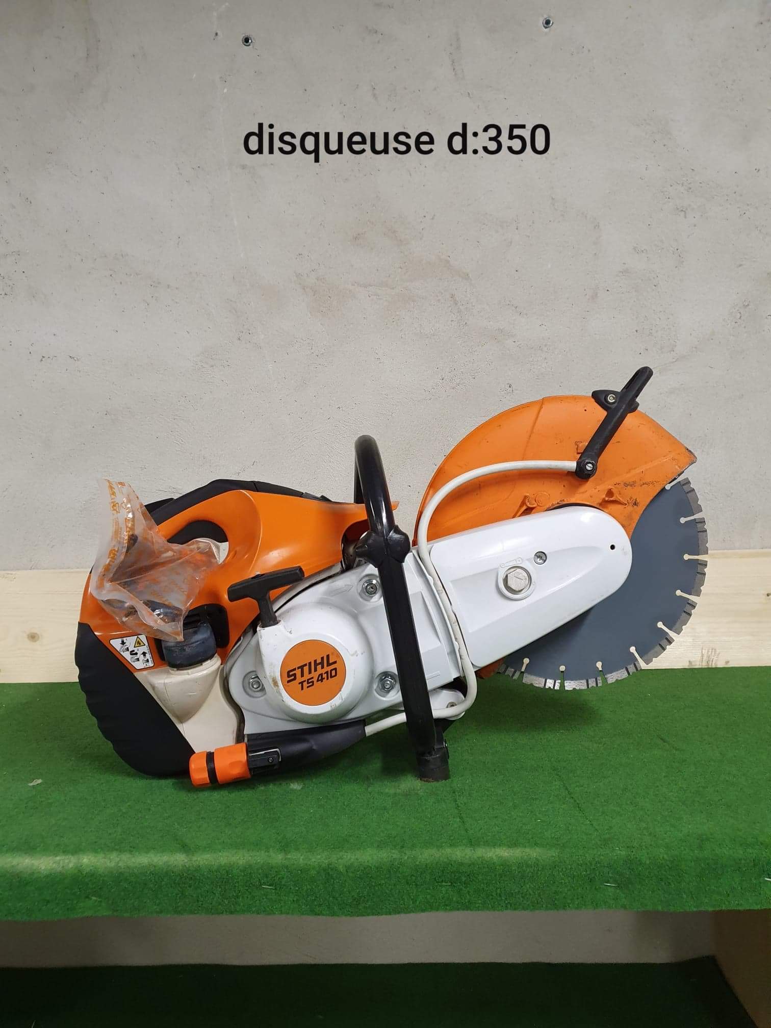 DISQUEUSE STIHL THERMIQUE 350 DIAM